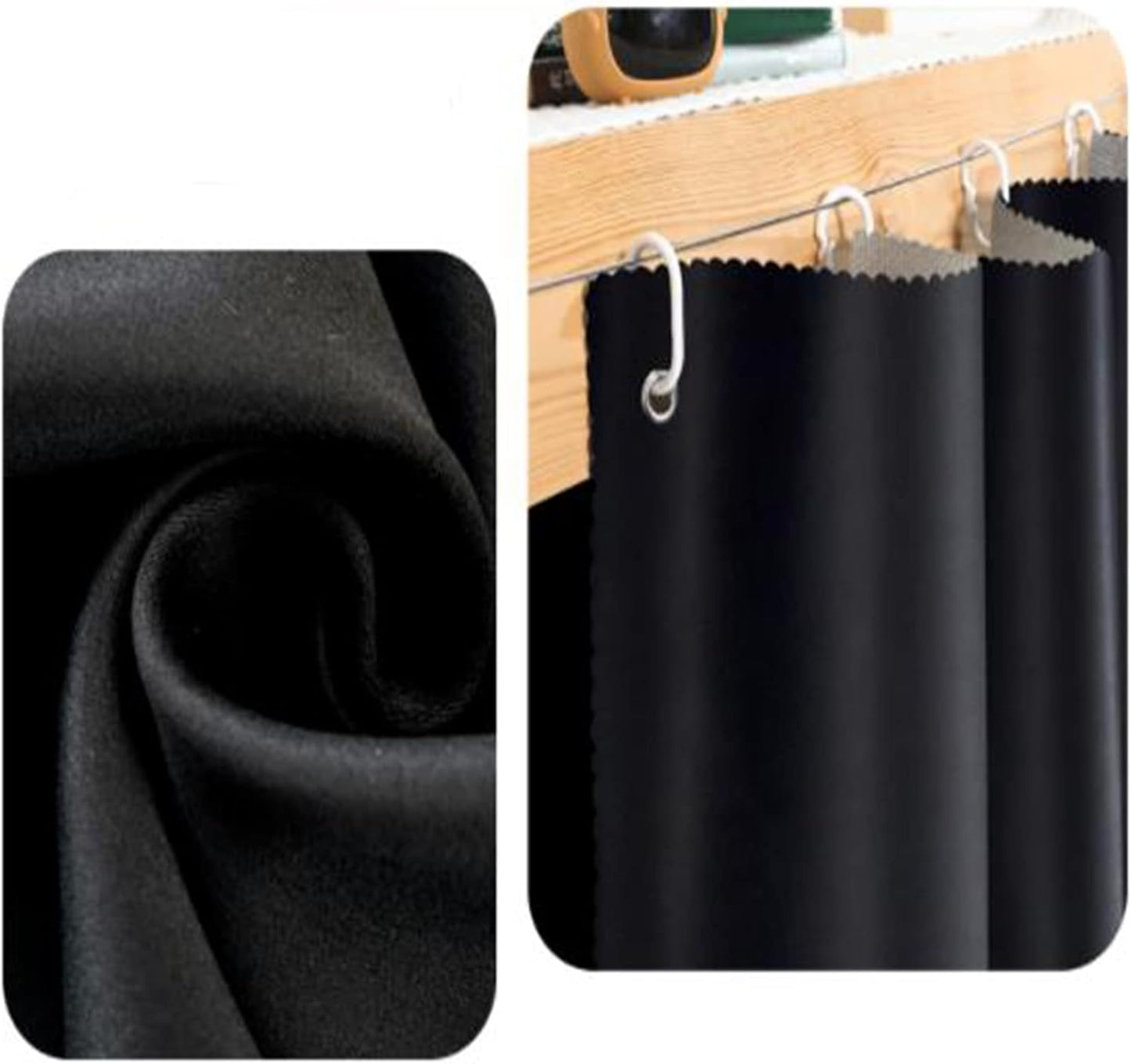 Navhao Dorm Home Solid Thicken Bunk Blackout Bed Curtains Cloth Bed Canopy Students Single Sleeper