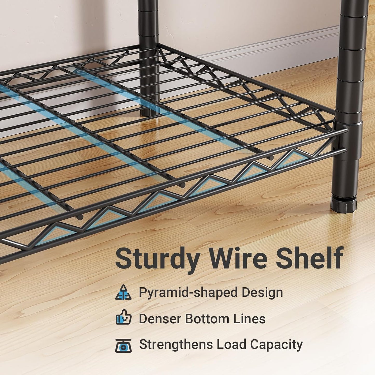 VIPEK V5C Heavy Duty Covered Clothes Rack Portable Bedroom Armoires Rack, Black Metal Clothing Rack with Black Cover, Adjustable Custom Freestanding Closet Wardrobe, Max Load 800LBS